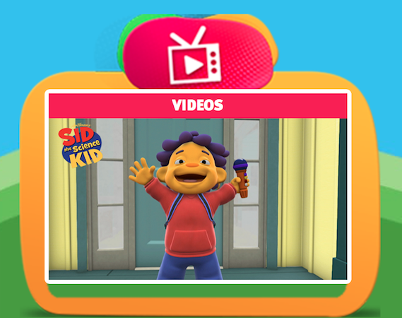 Sid has a microphone in one hand and extends his arms to the sides