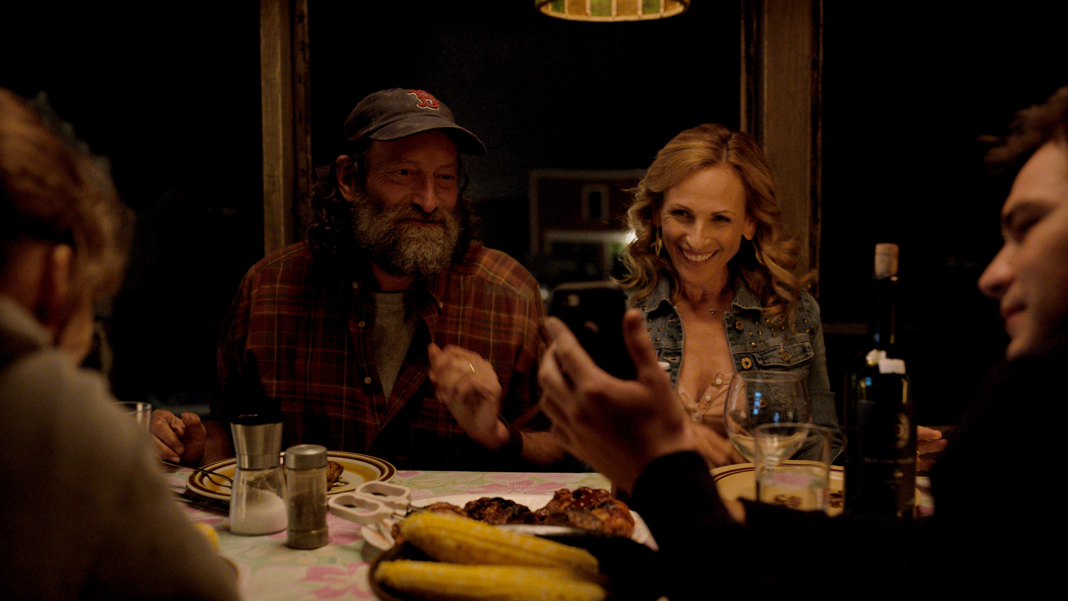 Emilia Jones, Troy Kotsur, Marlee Matlin and Daniel Durant in “CODA,” now streaming on Apple TV+