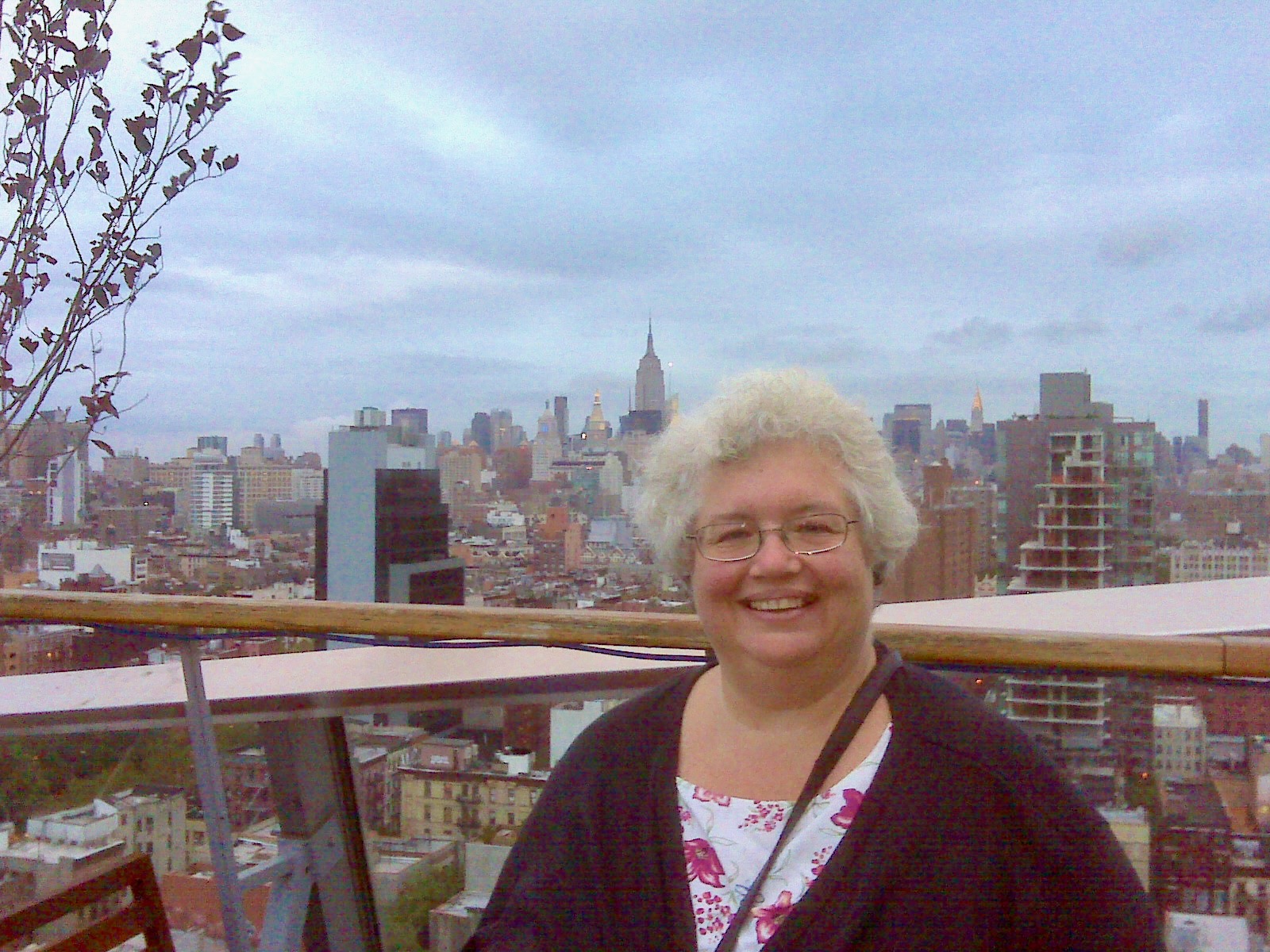 Jacki in a roof