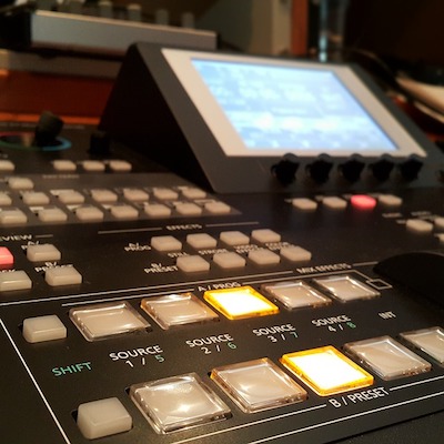 video production control panel